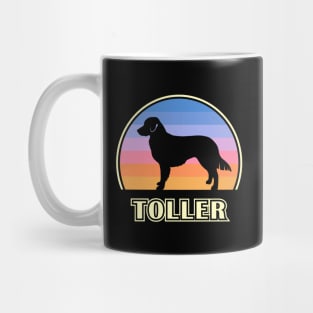 Toller Vintage Sunset Dog Mug